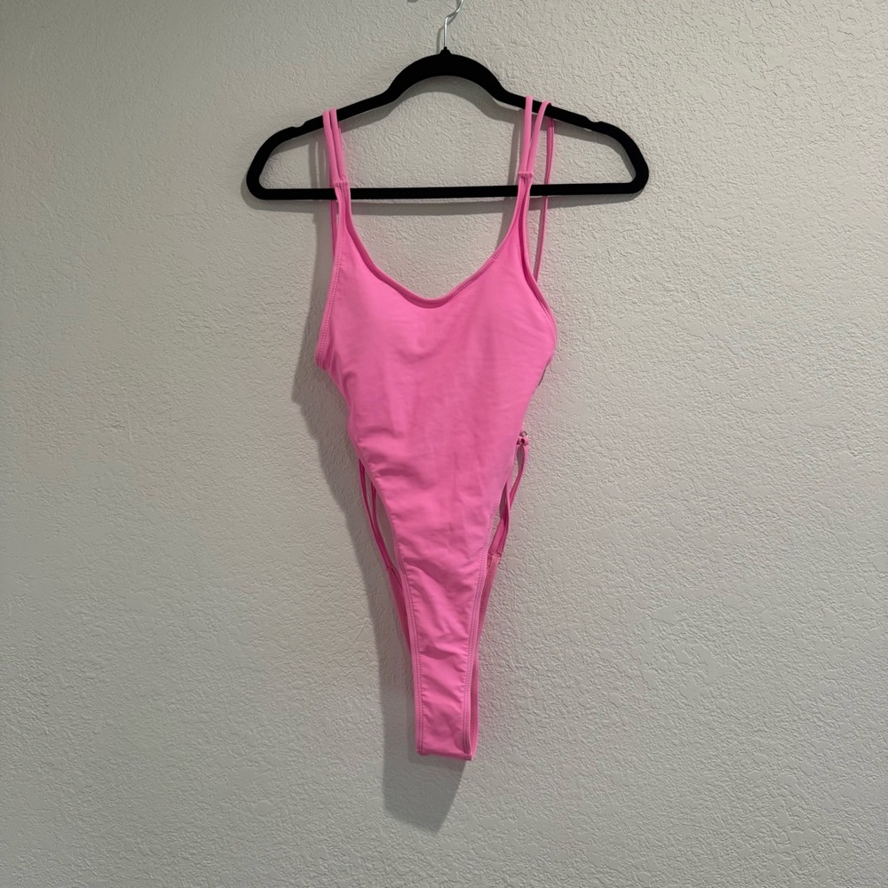 Pink One-Piece Swimsuit